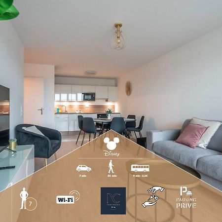 *Disneyland-Paris* 7Pers, Wifi, Netflix, Parking سيري المظهر الخارجي الصورة